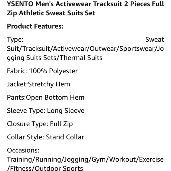 Navy blue track suit - Picture 5 of 5